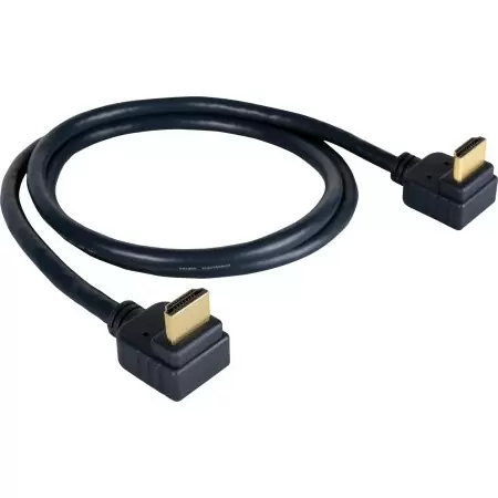 Высокоскоростной кабель HDMI с двумя угловыми разъемами, 0,9 м/ C-HM/RA2-3 [97-0144003] в Москве