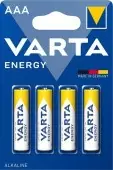 Батарейка Varta ENERGY LR03 AAA BL4 Alkaline 1.5V (4103) (4/40/200) (4 шт.)