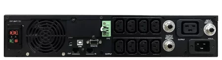 Powercom Smart-UPS SMART RT, Line-Interactive, 3000VA/2700W, Rack/Tower, 8*IEC320-C13+ 1*C19 (9 batt), Serial+USB, SNMP Slot, подкл. доп. Батарей (1157690) дешево