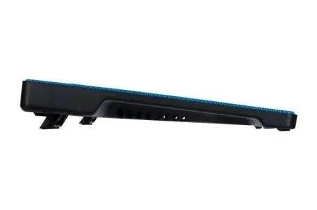 Подставка для ноутбука/ STM Laptop Cooling IP5 Blue (15,6", 1x(160x160), 2xUSB, 4 LED backlight, Black plastic+metal mech) дешево
