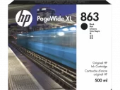 HP 863 500ml Black PageWide XL Ink Crtg Картридж