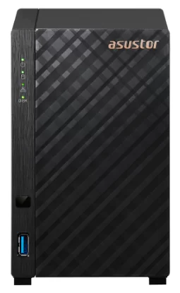 ASUSTOR AS1102T 2-Bay NAS/CPU (4Core) 1.4GHz/1GBDDR4/noHDD,LFF(HDD,SSD)/1x1GbE(LAN)/2xUSB3.2/; 90IX01K0-BW3S00 в Москве