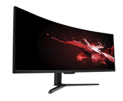 49" ACER Nitro EI491CRPbmiiipx, VA, DisplayHDR 400, 3840x1080, DP Overclock:144Hz, HDMI:120Hz, 4ms, 178°/178°, 400nits, 3000:1, 2xHDMI + DP + Коло недорого