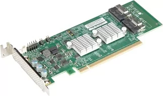 Supermicro AOC-SLG4-4E4T 4-Port Retimer, x16 PCIe Gen 4,RoHS в Москве