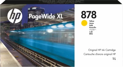 Струйный картридж HP 878 для PageWide XL, 1 л, желтый