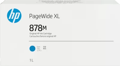 Струйный картридж HP 878M для PageWide XL, 1 л, голубой