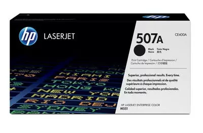 HP 507A, Оригинальный лазерный картридж HP LaserJet, Черный