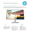 HP 24fw with Audio 24-inch Display