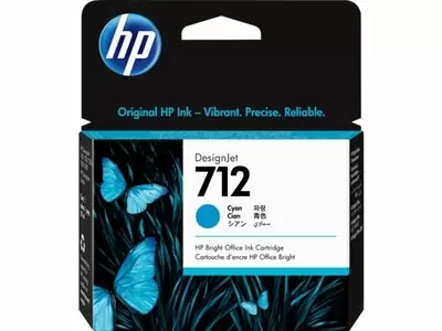 Струйный картридж HP 712 для HP DesignJet, 29 мл, голубой
