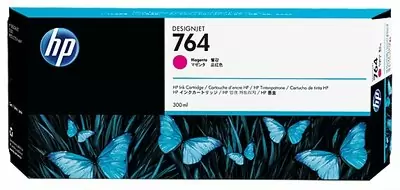 HP 764, Струйный картридж HP, 300 мл, Пурпурный