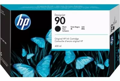 HP 90, Струйный картридж DesignJet, 400 мл, Черный