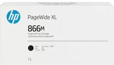 Струйный картридж HP 866M для PageWide XL, 1 л, черный