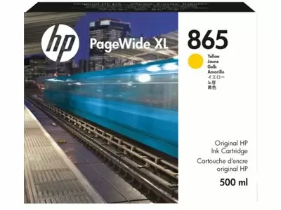 Струйный картридж HP 865 для PageWide XL, 500 мл, желтый