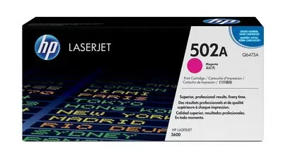 HP 502A, Оригинальный лазерный картридж HP LaserJet, Пурпурный
