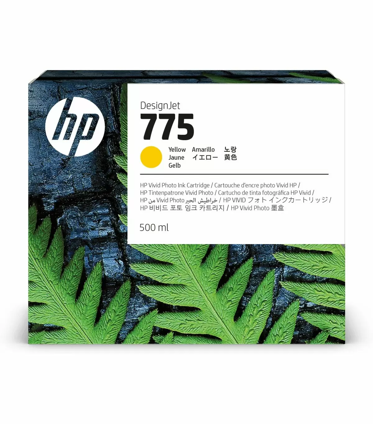 слайд 1 из 1,крупное изображение, струйный картридж hp 775, 500 мл, желтый