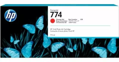 Струйный картридж HP 774 DesignJet, 775 мл, хроматический красный