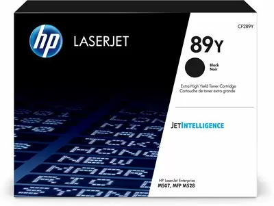 Оригинальный лазерный картридж сверхвысокой емкости HP LaserJet 89Y, черный