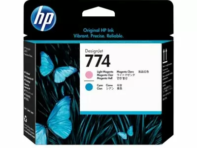 Печатающая головка HP 774 (светло-пурпурный/голубой) для принтеров HP DesignJet