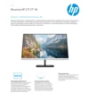 HP 27f 27-inch 4K Display