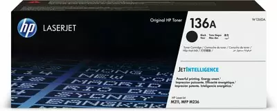 Оригинальный лазерный картридж HP LaserJet 136A, черный