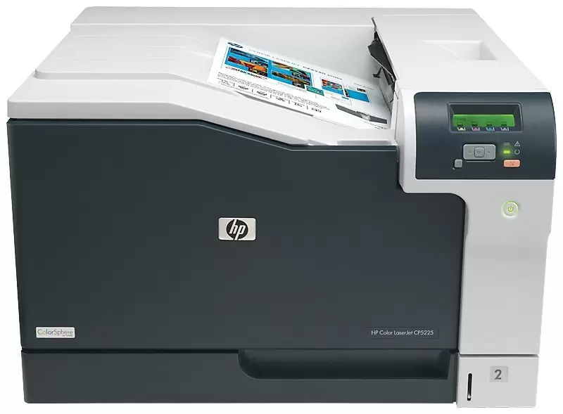 слайд 1 из 6,крупное изображение, принтер hp color laserjet professional cp5225