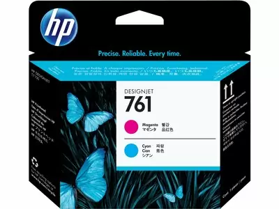 HP 761, Печатающая головка HP Designjet, Пурпурная/Голубая