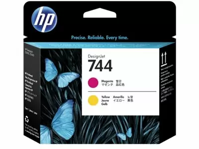 HP 744, Печатающая головка HP DesignJet, Пурпурная/Желтая