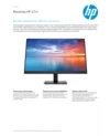 HP 27m 27-inch Display