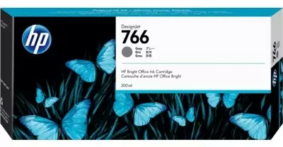 Струйный картридж HP 766 для HP DesignJet, 300 мл, серый