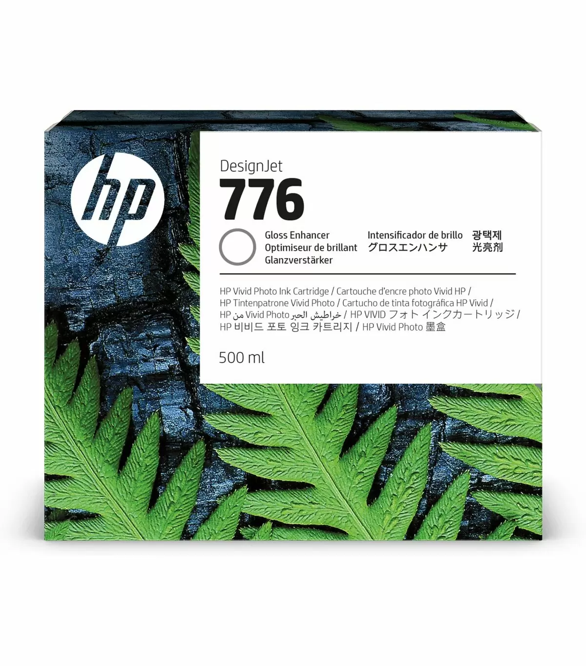 слайд 1 из 1,крупное изображение, струйный картридж hp 776, 500 мл, усилитель глянца