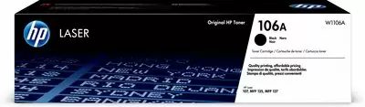 Оригинальный лазерный картридж HP 106A, черный
