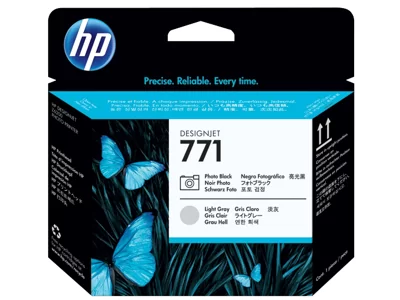 HP 771, Печатающая головка DesignJet, Черная для фотопечати/Светло-серая