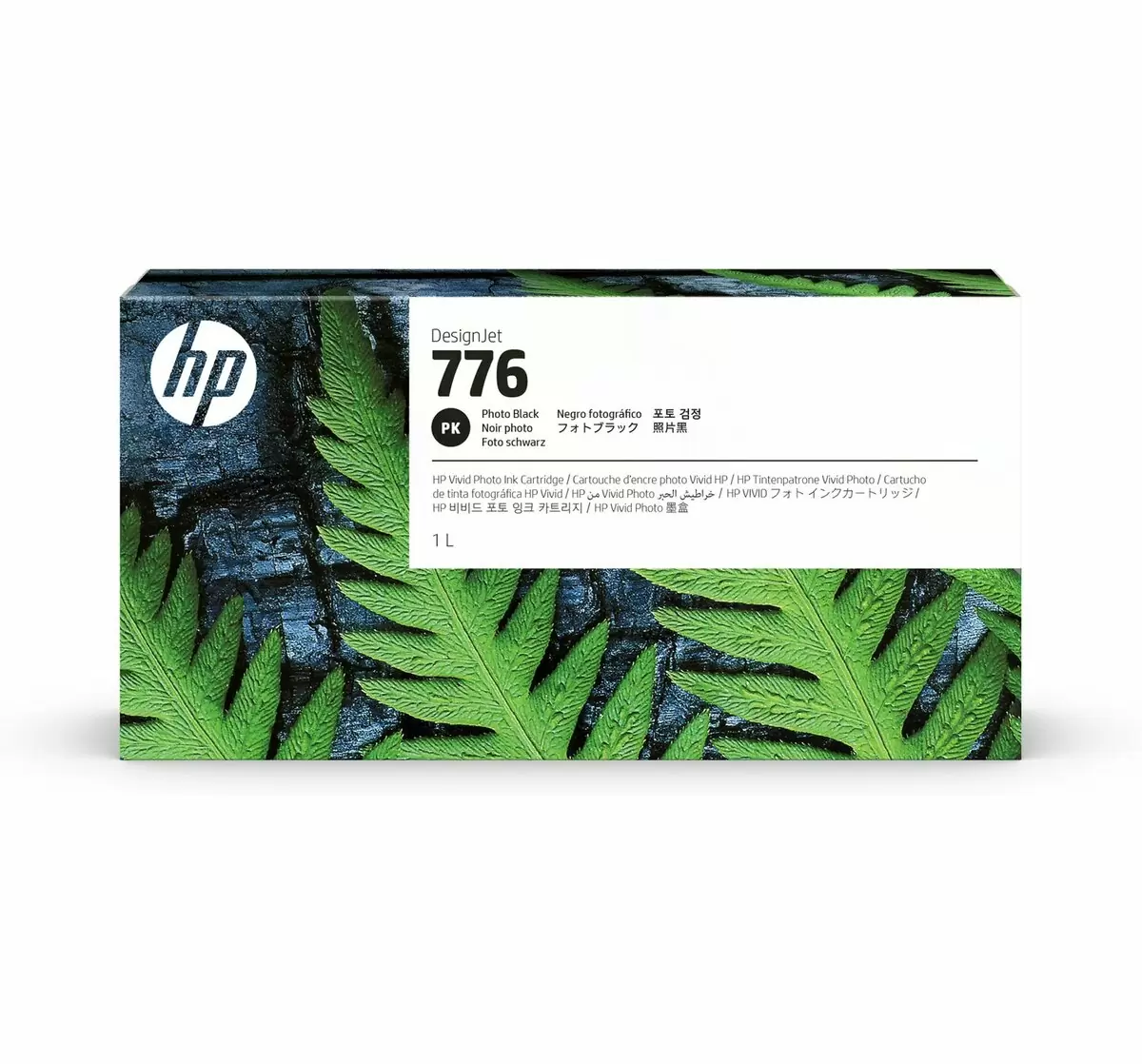 слайд 1 из 1,крупное изображение, струйный картридж hp 776, 1 л, черный фото