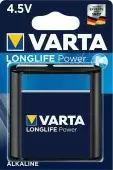 Батарейка Varta LONGLIFE POWER (HIGH ENERGY) 3LR12 BL1 Alkaline 4.5V (4912) (1/10/100)