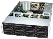 Supermicro SuperStorage 3U Server 631E-E1CR16L noCPU(2)4th Gen Xeon Scalable/TDP 270W/no DIMM(16)/ SATARAID HDD(16)LFF+ SATA HDD(2)SFF/2xM.2 NVMe 6xLP/2x10GbE/2x1200W