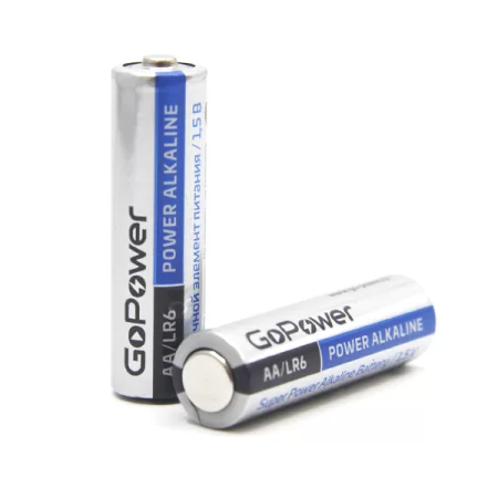 Батарейка GoPower LR6 AA BL4 Alkaline 1.5V (4/48/576) блистер (4 шт.) дешево