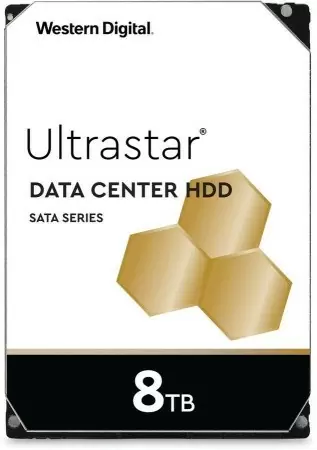 Жесткий диск/ HDD WD SATA Server 8Tb Ultrastar 7200 6Gb/s 256MB 1 year warranty в Москве