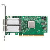 NVIDIA MCX556A-ECAT ConnectX-5 VPI Adapter Card EDR InfiniBand and 100GbE Dual-Port QSFP28 PCIe 3.0 x16 Tall Bracket ROHS R6