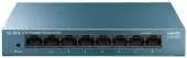 Коммутатор/ 8 ports Giga Unmanagement switch, 8 10/100/1000Mbps RJ-45 ports, metal shell, desktop and wall mountable, plug and play, support 802.1p QoS, power saving