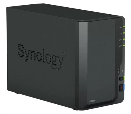 Synology QC1,7GhzCPU/2GB DDR4/RAID0,1/up to 2hot plug HDDs SATA(3,5'')/2xUSB3.2,1xUSB2.0/1GigEth/iSCSI/2xIPcam(up to 20)/1xPS repl DS218 1YW в Москве