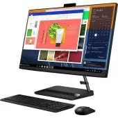 Моноблок/ Lenovo IdeaCentre AIO 3 27ALC6 27"(1920x1080 IPS)/AMD Ryzen 7 7730U(2Ghz)/16384Mb/512SSDGb/noDVD/Int:AMD Radeon/Cam/BT/WiFi/war 1y/8.77kg/black/noOS + RU kbd, mouse USB