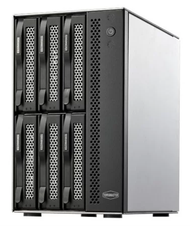 TerraMaster D6-320 DAS tower/JBOD,RAID0,1/up to 2 SATA(3,5' or 2,5')/1xUSB3.2 Type-C gen2/1xPS/1YW в Москве