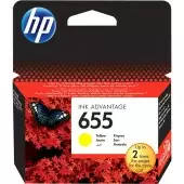 Cartridge HP 655 для DJ IA 3525/5525/4515/4525, желтый (600 стр)