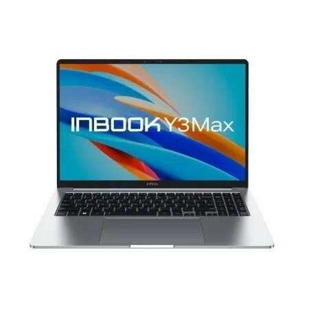 Ноутбук/ Infinix Inbook Y3 MAX_YL613 16"(1920x1200 IPS)/Intel Core i5 1235U(1.3Ghz)/16384Mb/512SSDGb/noDVD/Int:Intel Iris Xe Graphics/BT/WiFi/70WHr/1.65kg/Silver/Win11Home в Москве