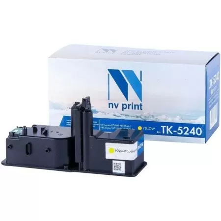 -/ Тонер-картридж NVP NV-TK-5240 Yellow для Kyocera Ecosys P5026cdn/P5026cdw/M5526cdn/M5526cdw (3000k) в Москве