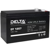 Delta аккумуляторная батарея для ОПС DT 1207 (12 V/7.0 Ah)