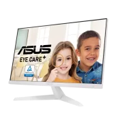 ASUS 23.8" VY249HE-W IPS LED, 1920x1080, 1ms, 250cd/m2, 178°/178°, 100Mln:1, D-Sub, HDMI, 75Hz, GamePlus Tec., FreeSync, Tilt, VESA, White, 90LM06A4-B02A70 3 years