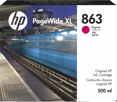 HP 863 500ml Magenta PageWide XL Ink Crtg Картридж в Москве