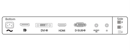 23,8" Philips 241B8QJEB 1920x1080 IPS LED 16:9 5ms VGA DVI HDMI DP 2*USB3.0 2*USB2.0 50M:1 178/178 250cd HAS Pivot Tilt Swivel Speakers Black (241B8QJ дешево