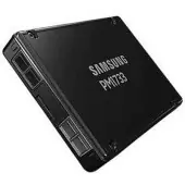 Твердотельный накопитель/ Samsung SSD PM1733, 3840GB, U.2(2.5" 15mm), NVMe, PCIe 4.0 x4/dual port x2, V-NAND, R/W 7000/3800MB/s, IOPs 1 500 000/135 000, TBW 7008, DWPD 1 (12 мес.) updated controller
